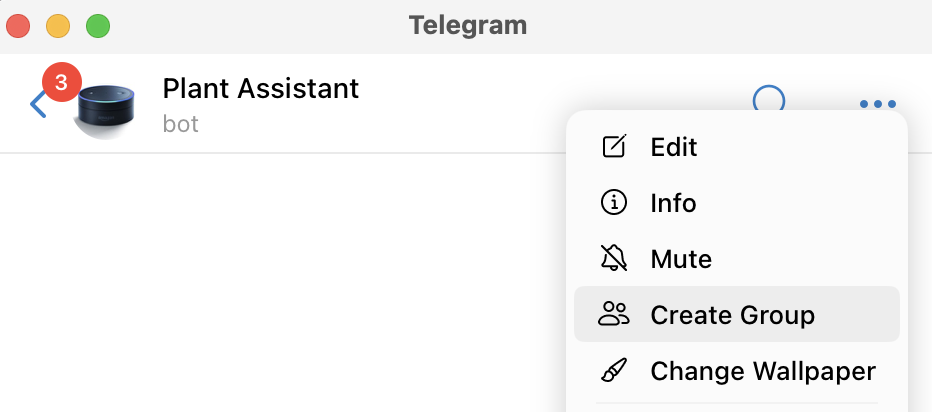 텔레그램 API를 활용한 스마트 화분 프로젝트(2) – 텔레그램 봇 생성, 라즈베리파이 연결